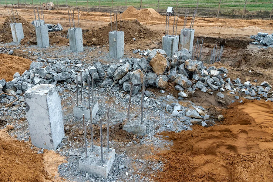 pre construction pier installation